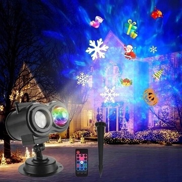 РОЖДЕСТВЕНСКИЙ СВЕТОДИОДНЫЙ ЛАЗЕРНЫЙ ПРОЕКТОР, НАРУЖНЫЙ ПУЛЬТ ДИСТАНЦИОННОГО УПРАВЛЕНИЯ