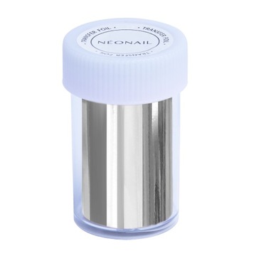 NEONAIL Folia Transferowa do zdobień SREBRNA