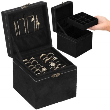 КОРОБКА-ОРГАНИЗАТОР ДЛЯ ЮВЕЛИРНЫХ УКРАШЕНИЙ ЭЛЕГАНТНЫЙ ФУТЛЯР ДЛЯ КАССЕТЫ