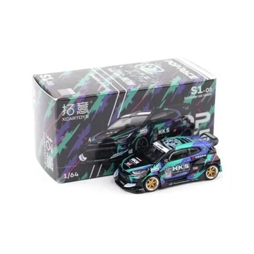 XCartoys x POP RACE1:64 GR YARIS GR 86 Skyline 2000 992 STINGER HONDA NSX
