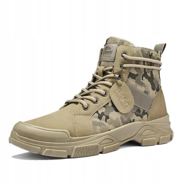 Buty Taktyczne Wojskowe Skóra Wodoodporne