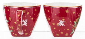 Рождественские стаканчики, 2 шт, подарочные стаканчики