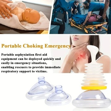 Professional Choking Rescue Emergency Device for First Aid Mask Adult