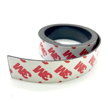 МАГНИТНАЯ ЛЕНТА с клеем 3М, САМОКЛЕЯЩАЯСЯ, РАЗМЕРЫ: 100см/30мм/1,5мм