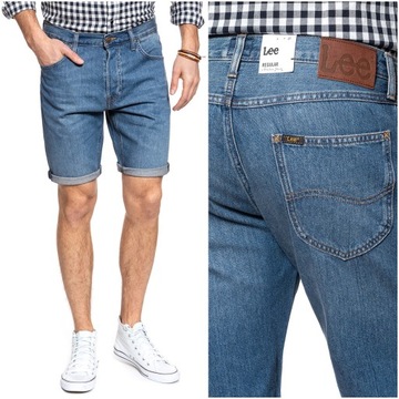 LEE 5POCKET SHORT MĘSKIE SPODENKI KRÓTKIE JEANSOWE JEANS W44