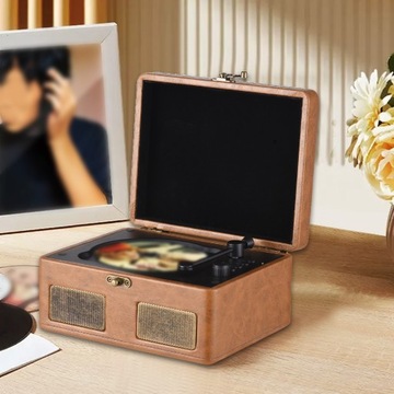 Ретро CD Multifunctional Player Type Bt Playle Turntables 5q