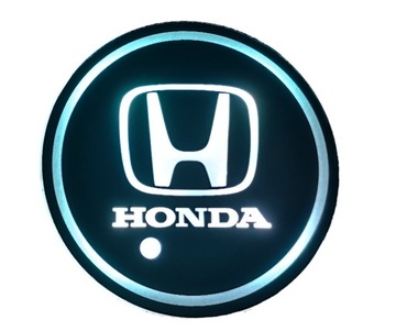 PODSTAWKA LED POD KUBEK NAPOJE Z LOGO HONDA