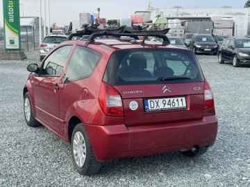 Citroen C2 1.1 i 61KM 2009 Citroen C2 1.1 60KM 2009r klima, bagażnik, zdjęcie 7