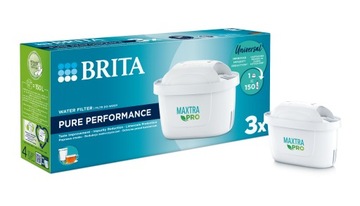 3 x Wkład filtrujący Brita Maxtra PRO Pure Performance filtr dzbanka Brita