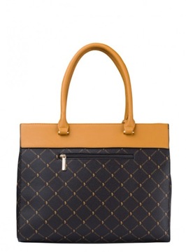 Сумка-шоппер Puccini Monogram BLXP0040 коричневая