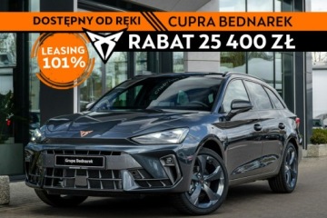 Cupra Leon II Sportstourer Facelifting 1.5 TSI 150KM 2026 Cupra Leon Sportstourer 1.5 TSI 150 KM - Dostępny