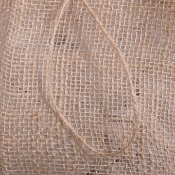 БОЛЬШАЯ ДЖУТОВАЯ СУМКА ДЛЯ РОЖДЕСТВЕНСКИХ ПОДАРКОВ САНТЫ