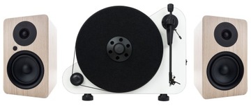 PRO-JECT VT-E BT STOJĄCY GRAMOFON + ARGON AUDIO ALTO A5 ASH AKTYWNE KOLUMNY