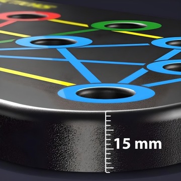 ДОСКА ДЛЯ ПУШ-АП + РУЧКИ ДЛЯ ПУШ-АП 13 В 1