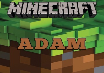 ПОДУШКА MINECRAFT ПОДАРОК ​​РЕБЕНКУ + ИМЯ