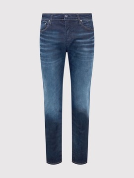 Jack&Jones Jeansy Tim 12118215 Granatowy Slim Fit