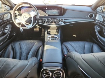 Mercedes Klasa S W222 2019 Mercedes-Benz Klasa S 2019r., S 560 4matic, 4L, od ubezpieczalni 4.0 463KM, zdjęcie 7