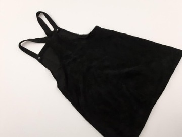 MISSGUIDED sztruksowa SUKIENKA OGRODNICZKA wygodna MODNA _ 40