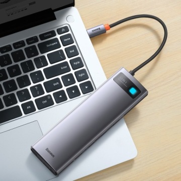 Адаптер BASEUS HUB 12 в 1 док-станция USB Type C PD 100 Вт