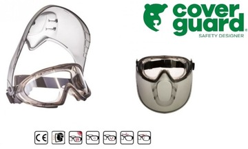 Очки с наклоняемой защитной маской COVERGUARD STORMLUX