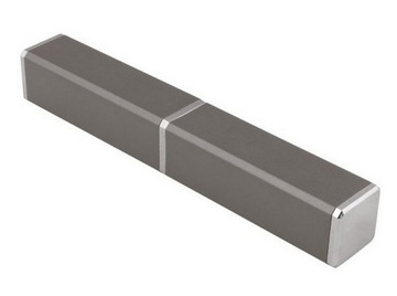 ETUI ALUMINIUM OPAKOWANIE PREZENTOWE NA PIÓRO LUB DŁUGOPIS _SZARE