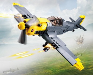 Фигурка пилота истребителя Messerschmitt BF 109 + ОРУЖИЕ LEGO