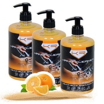 Pasta żelowa BHP ŻEL do mycia rąk NAWILŻANIE pompka 750ml x3