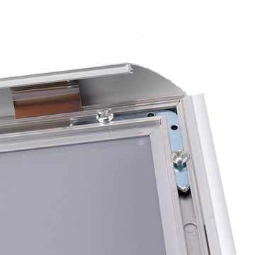 5 шт. Алюминиевые держатели для плакатов в рамке формата А4, настенные объявления и объявления