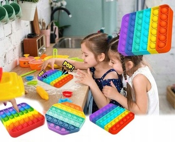 БОЛЬШАЯ СЕНСОРНАЯ ИГРУШКА PUSH BUBBLE POPIT 30 СМ