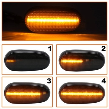 LED DYNAMICKÉ SMĚROVKY DO FIAT BRAVO II 07-