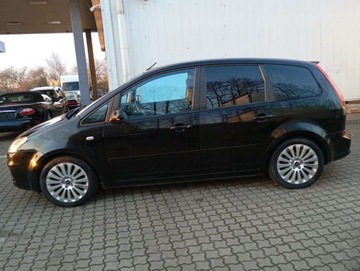 Ford C-MAX I 1.8 Duratec 125KM 2008 Ford C-MAX 1.8 PROSTA benzyna KLIMATRONIK kolor NAVI piekny czarny 1.8, zdjęcie 8
