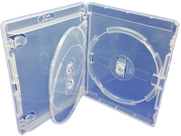 Pudełka na 3 Blu-Ray AMARAY PS3 Bezbarwne 1 szt