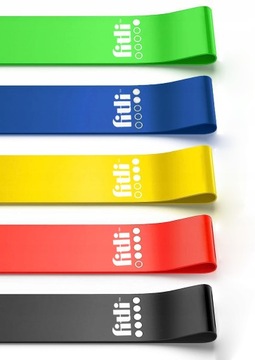 НАБОР ИЗ 5 МИНИ-РЕЗЕНТА ДЛЯ ФИТНЕСА