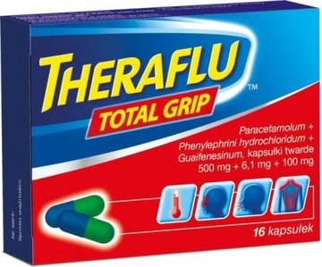 THERAFLU TOTAL GRIP 16 KAPSUŁEK