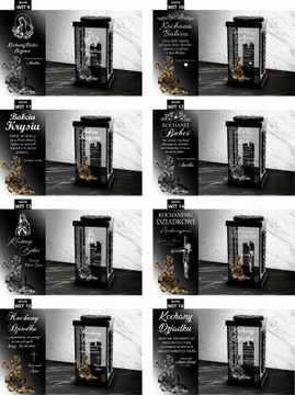 УНИКАЛЬНАЯ ЧАСОВНЯ с гравированными цветами и сердечком для бабушки-мамы