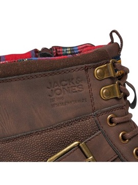 JACK&JONES TRZEWIKI MĘSKIE BRĄZOWE 43 1ŻMA