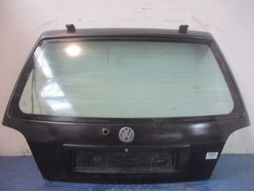 VW GOLF 3 III 5D HB TYLNA SZYBA KLAPA CZARNA LA7U