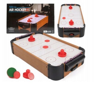 CYMBERGAJ STÓŁ AIR HOCKEY POWIETRZNY HOKEJ DLA DZIECI GRA ZRĘCZNOŚCIOWA
