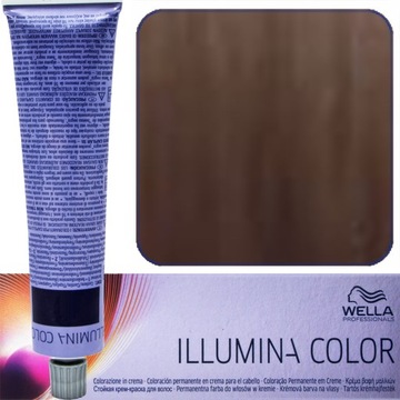 Wella Illumina 6/76 profesjonalna farba Ciemny Blond Brązowo-Fioletowy