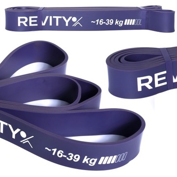 GUMA DO ĆWICZEŃ REVITY 16-39 KG PREMIUM A+ TAŚMA OPOROWA DO PODCIĄGANIA