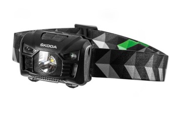 LATARKA LED ŁADOWANIE USB CZOŁÓWKA SKODA ORYGINAŁ