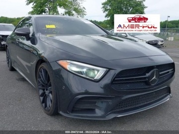 Mercedes CLS C257 2021 Mercedes-Benz CLS amg 53, 2021r., 4x4, 3.0L 3.0 Benzyna 429KM