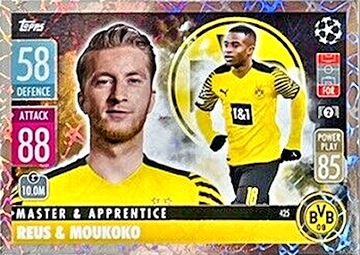 Topps Match Attax 2021/22 Reus Moukoko 425