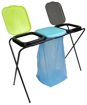 РАМКА ПОДСТАВКА ДЛЯ МЕШКОВ ДЛЯ СЕГРЕГАЦИИ МУСОРА 3 СТАТУСНАЯ КОРЗИНА