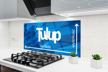 Стеклянное панно Одуванчик Роза Капли 140х70