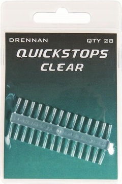 Drennan Stopery Pushstop PRZEZROCZYSTY 28 szt