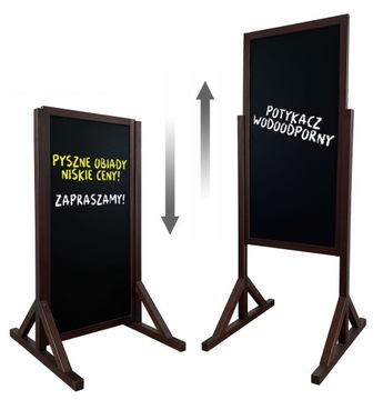 DUŻY POTYKACZ STOJAK REKLAMOWY WODOODPORNY TABLICA