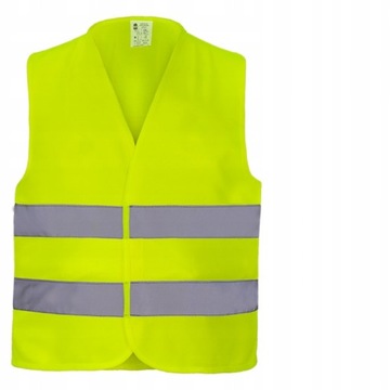 VEST2 Желтый сигнальный жилет S