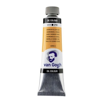 FARBA OLEJNA VAN GOGH 40ML ŻÓŁTY KADMOW CIEMNY 210