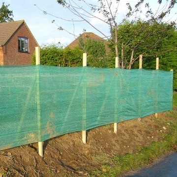 SIATKA CIENIUJĄCA MATA OSŁONA PŁOT OGRODZENIE 1,5x25m 62%+OPASKI UV ZIELONA